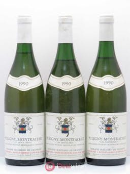 Puligny-Montrachet Les Houilleres Machard De Gramont 1990 - Lot of 3 Bottles