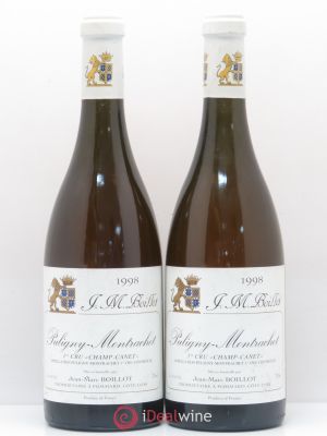 Puligny-Montrachet 1er Cru Champ Canet Jean-Marc Boillot 1998 - Lot of 2 Bottles