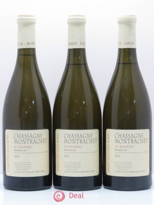 Chassagne-Montrachet 1er Cru Les Baudines Pierre-Yves Colin Morey  2003 - Lot of 3 Bottles