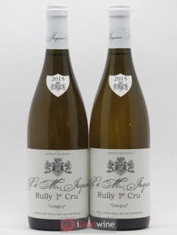 Rully 1er Cru Grésigny Paul & Marie Jacqueson  2015 - Lot de 2 Bouteilles