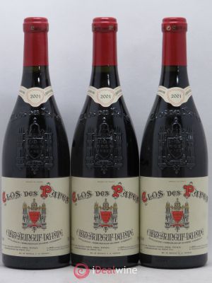 Châteauneuf-du-Pape Paul Avril  2001 - Lot of 3 Bottles