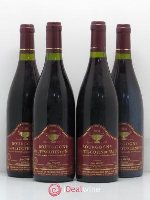Hautes-Côtes de Nuits Alain Verdet 2001 - Lot of 4 Bottles