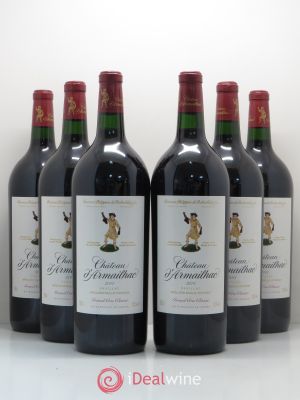 Château d'Armailhac - Mouton Baron(ne) Philippe 5ème Grand Cru Classé  2014 - Lot of 6 Magnums
