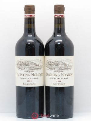 Château Troplong Mondot 1er Grand Cru Classé B  2006 - Lot of 2 Bottles