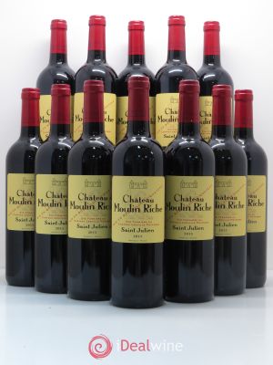 Château Moulin Riche  2015 - Lot of 12 Bottles