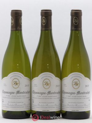 Chassagne-Montrachet 1er Cru Clos Saint Jean Domaine Bachelet-Ramonet 2015 - Lot of 3 Bottles
