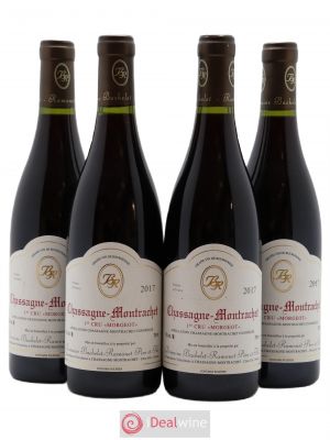 Chassagne-Montrachet 1er Cru Morgeot Bachelet-Ramonet (Domaine)  2017 - Lot of 4 Bottles