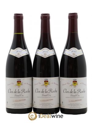 Clos de la Roche Grand Cru Domaine Gerard Jeanniard 2015 - Lot de 3 Bottles