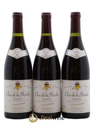 Clos de la Roche Grand Cru Domaine Gerard Jeanniard 2014 - Lot of 3 Bottles