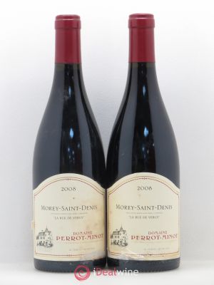 Morey Saint-Denis La Rue De Vergy Perrot-Minot  2008 - Lot of 2 Bottles