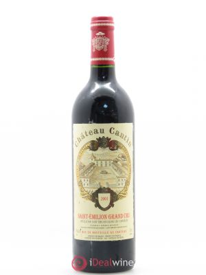 Château Cantin Grand Cru (no reserve) 2001 - Lot of 1 Bottle