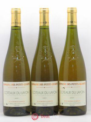 Coteaux du Layon Domaine des Petits Quarts 2009 - Lot of 3 Bottles