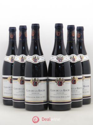 Clos de la Roche Grand Cru Dufouleur Pere et Fils 2010 - Lot of 6 Bottles
