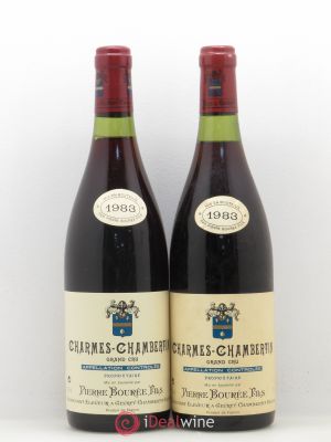 Charmes-Chambertin Grand Cru Pierre Bourée et Fils 1983 - Lot de 2 Bouteilles