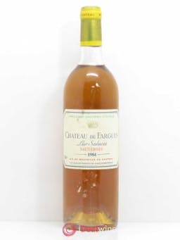 Château de Fargues De Fargues 1984 - Lot of 1 Bottle