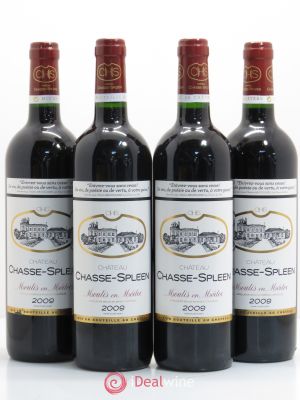 Château Chasse Spleen  2009 - Lot of 4 Bottles
