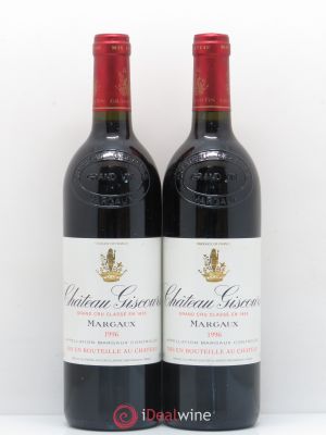 Château Giscours 3ème Grand Cru Classé  1996 - Lot of 2 Bottles