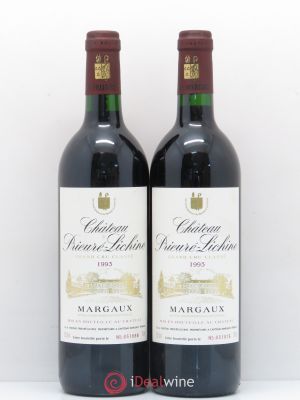 Château Prieuré Lichine 4ème Grand Cru Classé  1993 - Lot of 2 Bottles