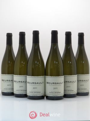 Meursault Pierre Boisson (Domaine)  2011 - Lot of 6 Bottles