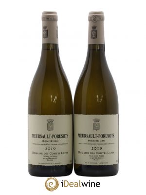 Meursault 1er Cru Porusots Comtes Lafon (Domaine des)  2019 - Lot of 2 Bottles
