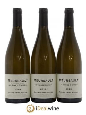 Meursault Les Grands Charrons Pierre Boisson (Domaine)  2019 - Lot of 3 Bottles