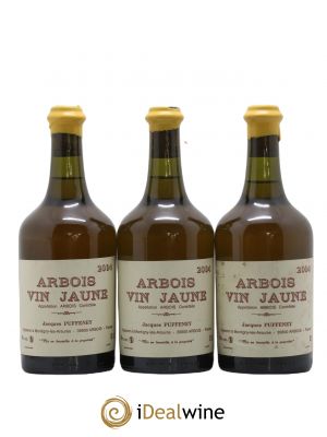 Arbois Vin Jaune Jacques Puffeney  2004 - Lot of 3 Bottles