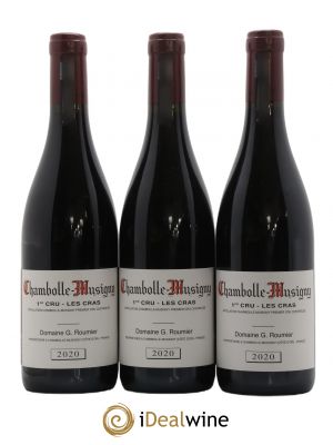 Chambolle-Musigny 1er Cru Les Cras Georges Roumier (Domaine)  2020 - Lot of 3 Bottles