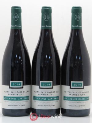 Nuits Saint-Georges 1er Cru Les Chênes Carteaux Henri Gouges  2014 - Lot of 3 Bottles