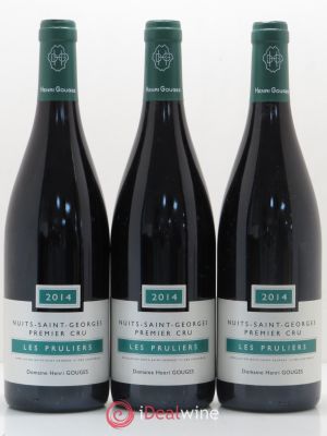 Nuits Saint-Georges 1er Cru Les Pruliers Henri Gouges  2014 - Lot of 3 Bottles