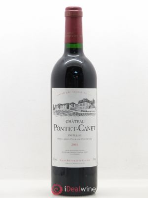 Château Pontet Canet 5ème Grand Cru Classé  2001 - Lot de 1 Bouteille