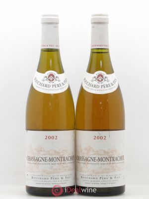Chassagne-Montrachet Bouchard Pere et Fils 2002 - Lot of 2 Bottles