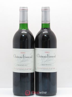 Château Fontenil  1990 - Lot of 2 Bottles