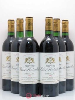 Château Haut Batailley 5ème Grand Cru Classé  1982 - Lot of 6 Bottles