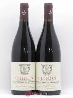 Chinon Les Varennes du Grand Clos Charles Joguet (Domaine)  2002 - Lot of 2 Bottles