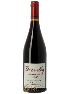 Brouilly Georges Descombes (Domaine)  2022 - Lot of 1 Bottle