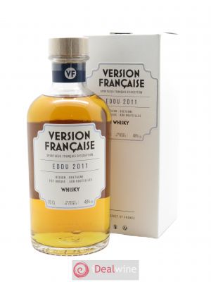 Whisky Eddu Version Française Single Malt (70cl) 2011 - Lot of 1 Bottle