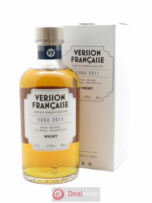 Whisky Eddu Version Française Single Malt  (70cl) 2011 - Lot de 1 Bouteille