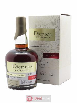 Rhum Dictador  Episodio Port Cask (70cl) 2001 - Lot de 1 Bouteille