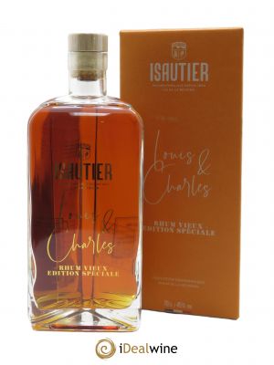 Isautier Louis & Charles Rhum Vieux (70cl)  - Lot of 1 Bottle