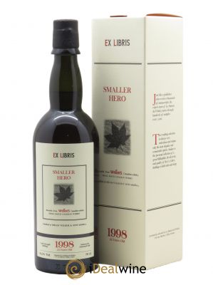 Whisky JP Wiser's Ex Libris Smaller Hero (70cl) 1998 - Lot de 1 Bottiglia
