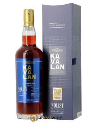 Whisky Kavalan Solist Vinho Barrique (70cl) ---- - Lot de 1 Bottle