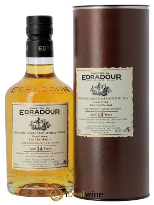 Whisky Edradour 14 ans Grand Arome (70cl) 2008 - Lot de 1 Bottle