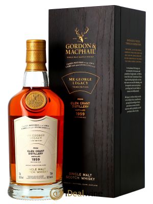 Whisky Glen Grant 63 ans Mr George Legacy (3rd Edition) Gordon & Macphail (70cl) 1959 - Lot of 1 Bottle