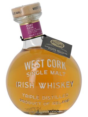 Whisky West Cork Port Cask Finished Maritime bottle (70cl)  - Lot de 1 Bouteille