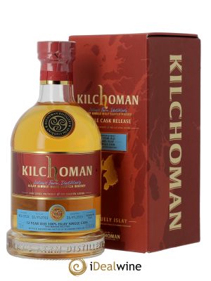 Whisky Kilchoman 100% Islay Still Peat Bourbon Barrel Single Cask   - Lot of 1 Bottle