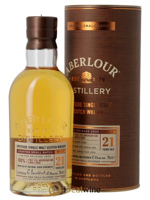 Whisky Aberlour 21 ans First Fill American New Vibration D.D. (70cl)  - Lot of 1 Bottle