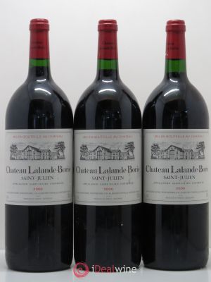Château Lalande Borie  2000 - Lot of 3 Magnums