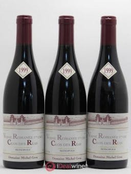 Vosne-Romanée 1er Cru Clos des Réas Domaine Michel Gros 1999 - Lot of 3 Bottles