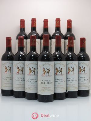 Château Clerc Milon 5ème Grand Cru Classé  2000 - Lot of 12 Bottles