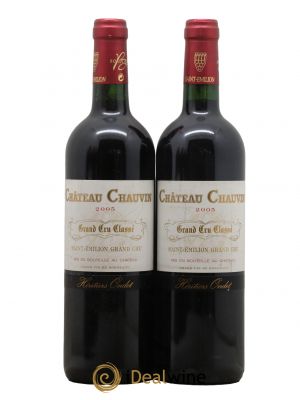 Château Chauvin Grand Cru Classé 2005 - Lot de 2 Bottiglie